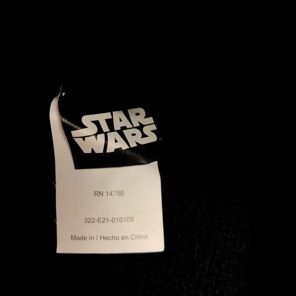 Star Wars The Mandalorian Black Hat and Mitten - Picture 4 of 6